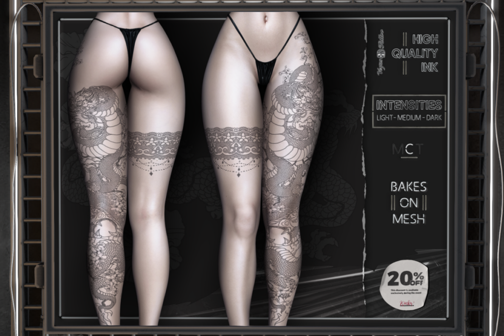 Nocturna Tattoo - BOM, L$120