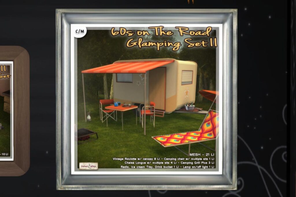 60s on the Road Glamping Set II, L$250