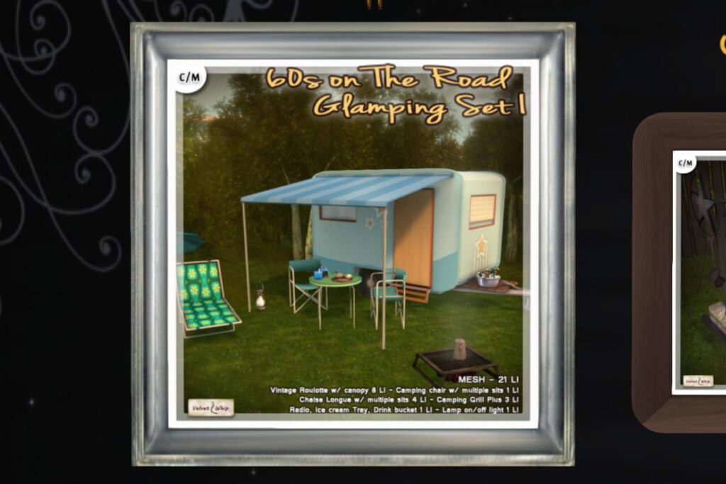 60s on the Road Glamping Set I, L$250