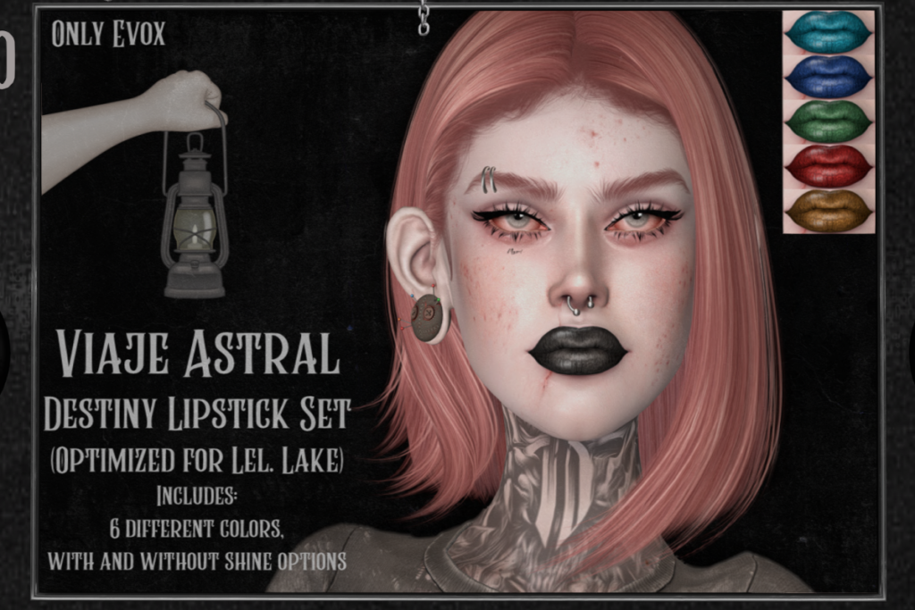 Destiny Lipstick Set - EvoX, L$250