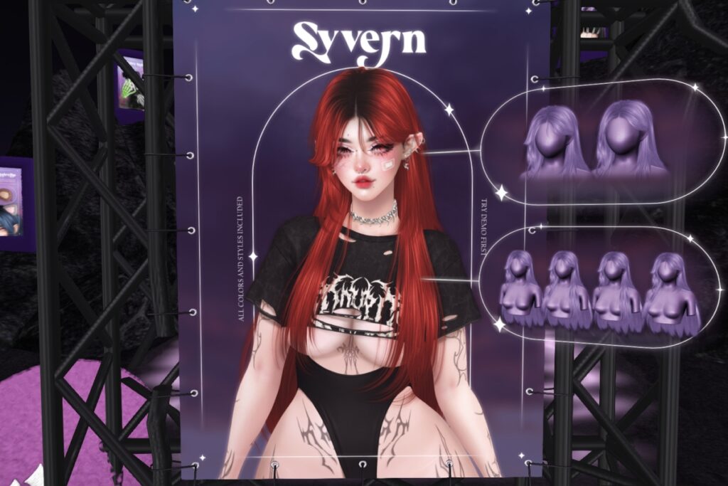 Syvern Hair, L$575