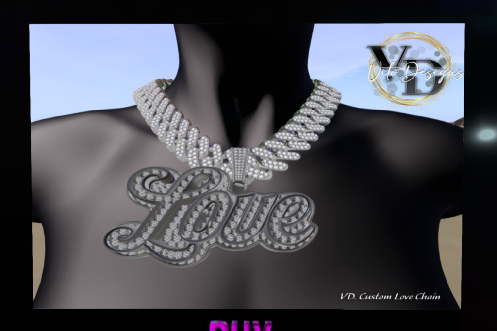 Custom Love Chain, L$299