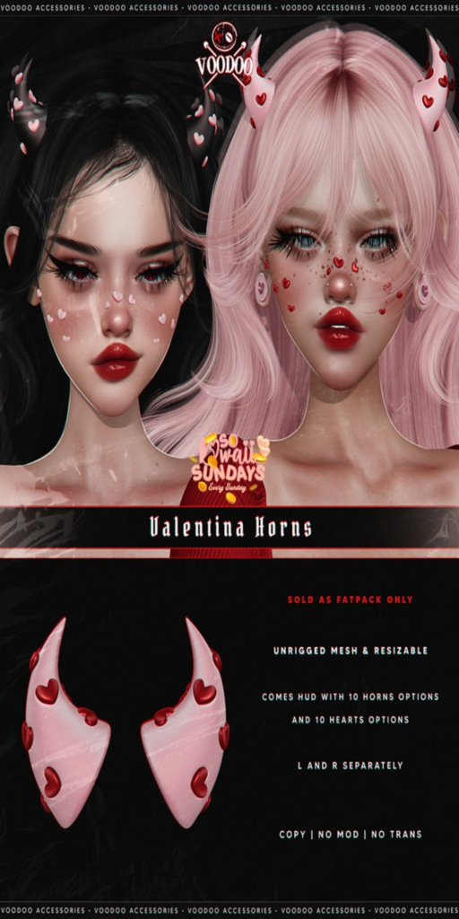 Valentina Horns	&lt;a href=&quot;http://maps.secondlife.com/secondlife/The%20Conjuring/126/144/1504&quot;&gt;Teleport&lt;/a&gt;