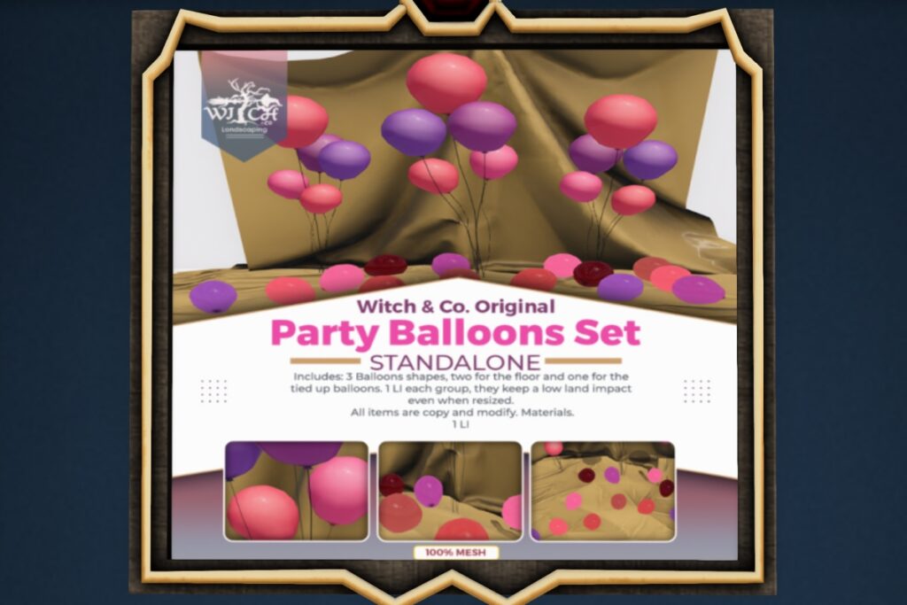 Party Balloons Decor Set, L$299