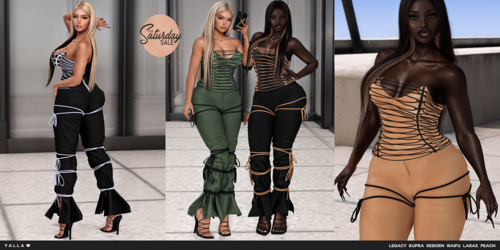 Riah Outfit - Inithium/Legacy/MaitreyaX/Peach/Reborn/+mods	&lt;a href=&quot;http://maps.secondlife.com/secondlife/YALLA/62/32/2002&quot;&gt;Teleport&lt;/a&gt;