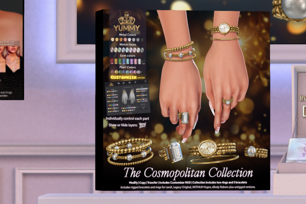 The Cosmopolitan Collection - Inithium/Legacy/MaitreyaX/Reborn, L$350