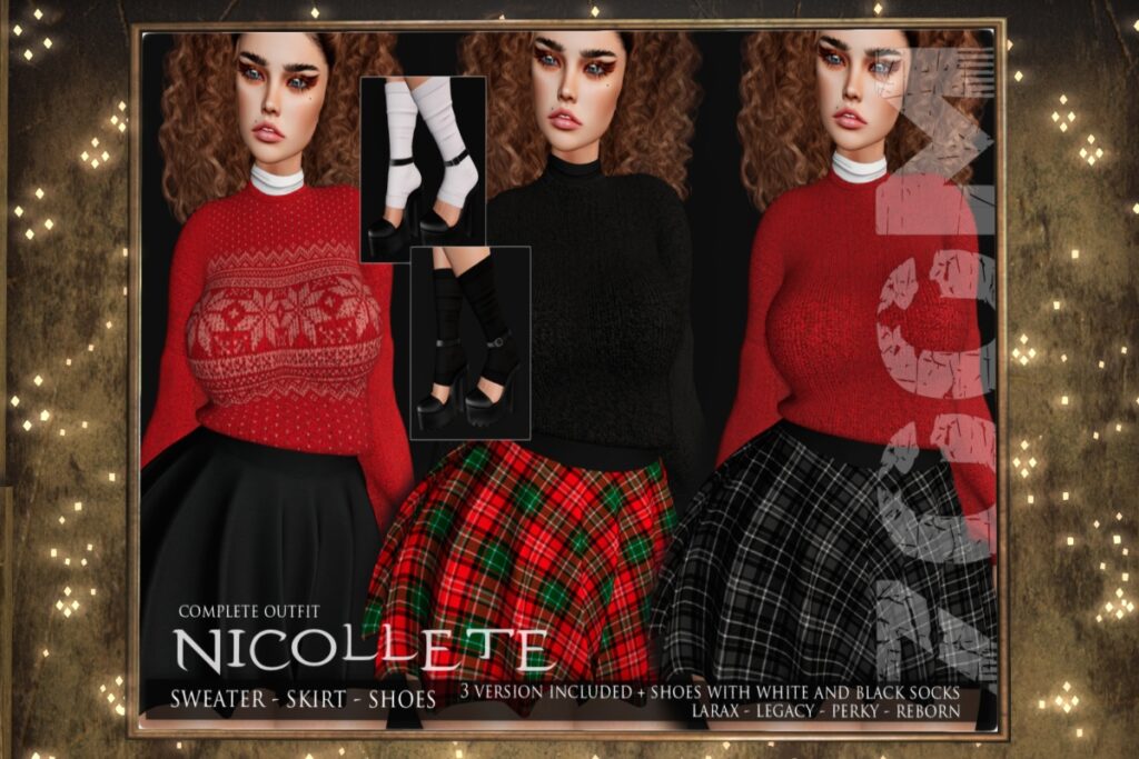 Nicollete Outfit - Legacy/MaitreyaX/Reborn, L$399