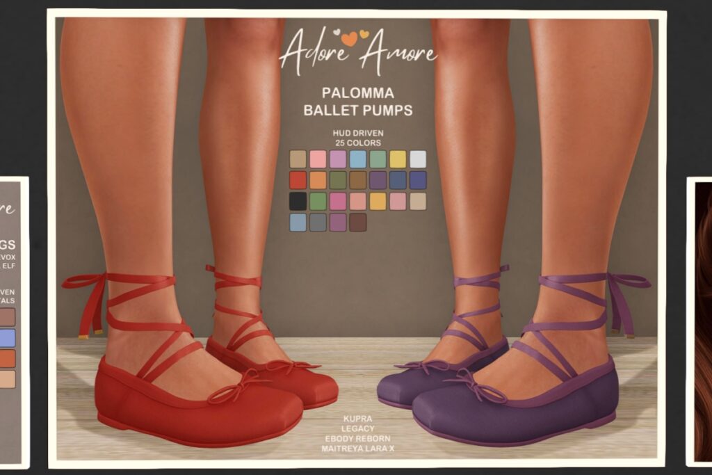 Palomma Ballet Pumps - Inithium/Legacy/MaitreyaX/Reborn, L$175