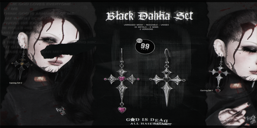 Black Dahlia Set