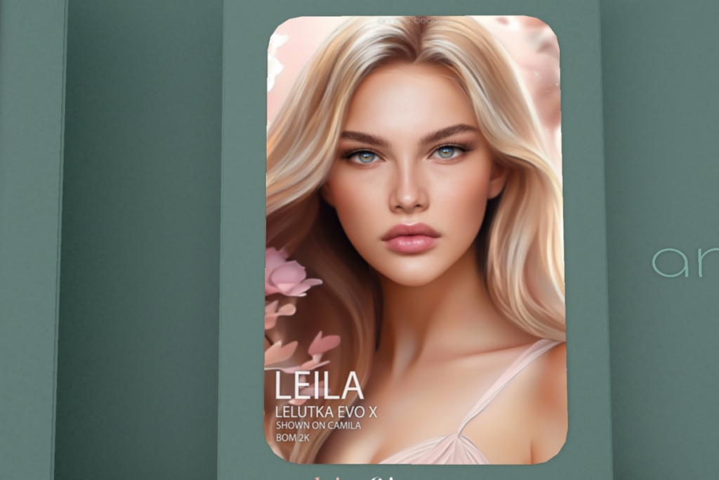 Leila Skin - EvoX, L$849 each/L$3999 FP