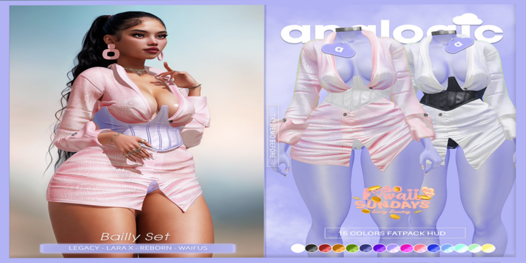 Bailly Set - Legacy/MaitreyaX/Reborn/+mods	&lt;a href=&quot;http://maps.secondlife.com/secondlife/Bliss%20Kingdom/64/160/2001&quot;&gt;Teleport&lt;/a&gt;