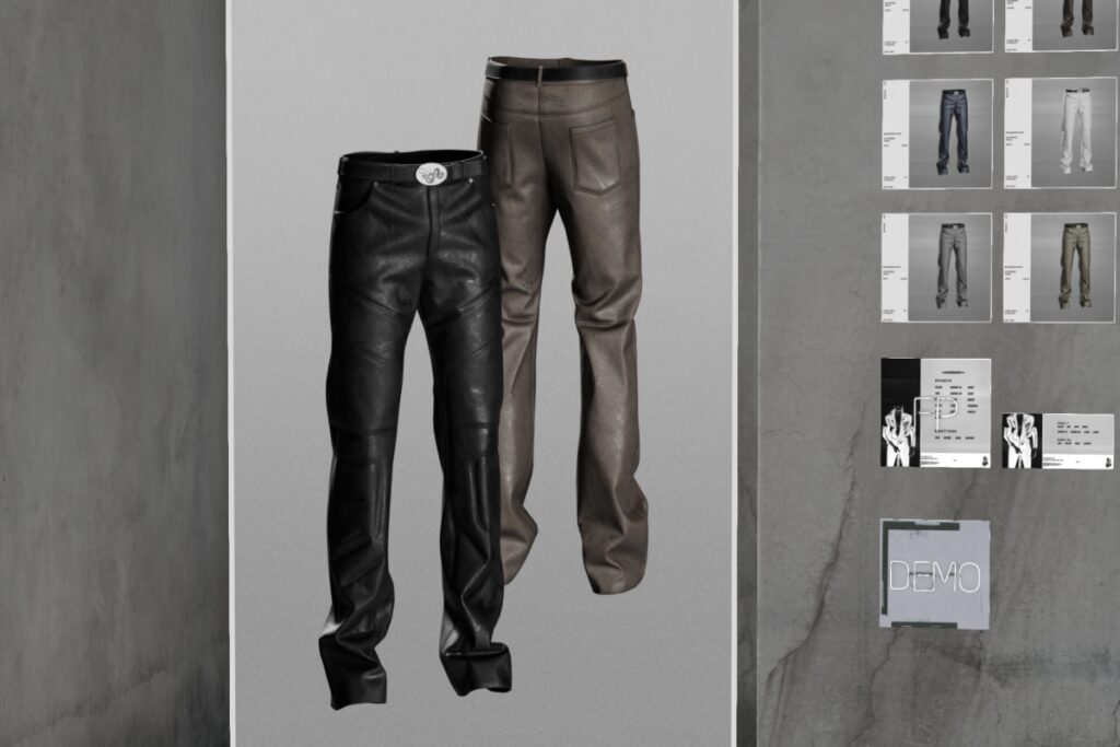 Velocidade Pants -Legacy M, L$330 each/L$1200 FP/L$70 Belt HUD