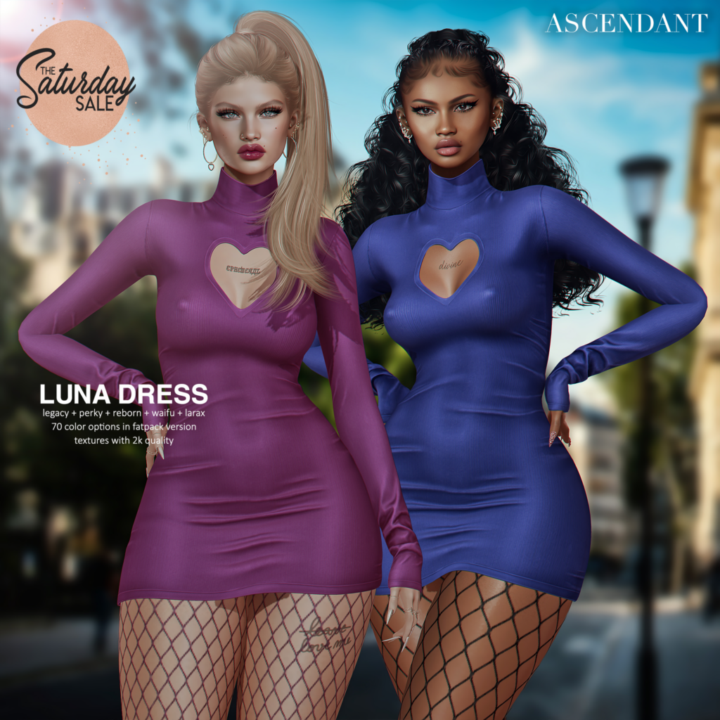 Luna Dress - Legacy/MaitreyaX/Reborn/+mods	&lt;a href=&quot;http://maps.secondlife.com/secondlife/Ascendant/128/127/52&quot;&gt;Teleport&lt;/a&gt;