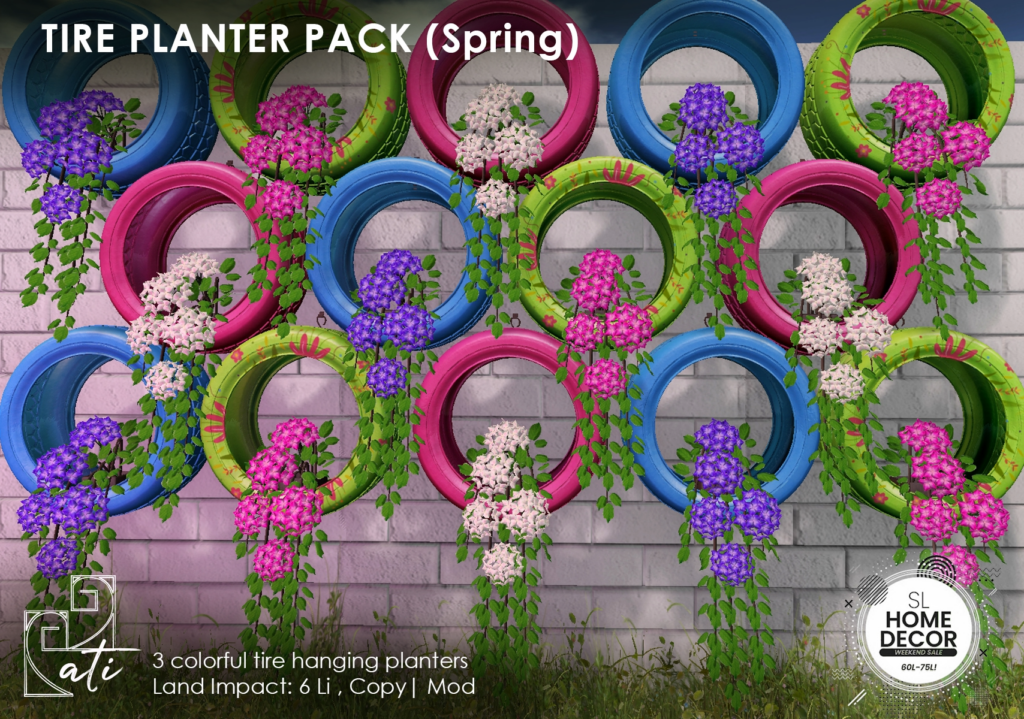 Tire Planter Pack Spring