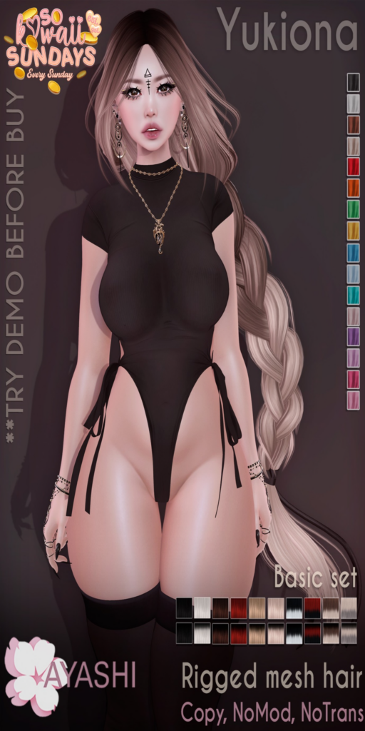 Yukiona Hairstyle 	&lt;a href=&quot;http://maps.secondlife.com/secondlife/MagnetiS/191/128/10&quot;&gt;Teleport&lt;/a&gt;