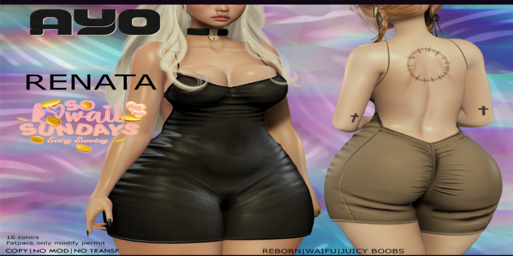 Renata Outfit - Reborn/+mods	&lt;a href=&quot;http://maps.secondlife.com/secondlife/Wana/210/56/1505&quot;&gt;Teleport&lt;/a&gt;