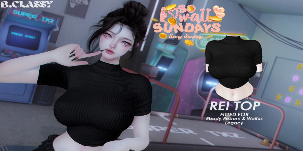 Rei Top - Legacy/Reborn/+mods	&lt;a href=&quot;http://maps.secondlife.com/secondlife/Phoenix%20Paradise/83/88/1545&quot;&gt;Teleport&lt;/a&gt;