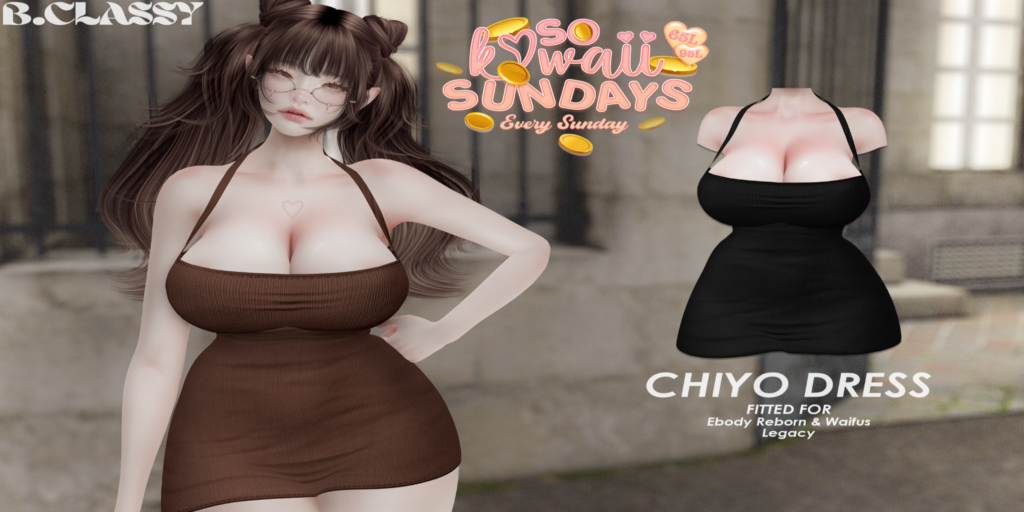 Chiyo Dress - Legacy/Reborn/+mods	&lt;a href=&quot;http://maps.secondlife.com/secondlife/Phoenix%20Paradise/83/88/1545&quot;&gt;Teleport&lt;/a&gt;