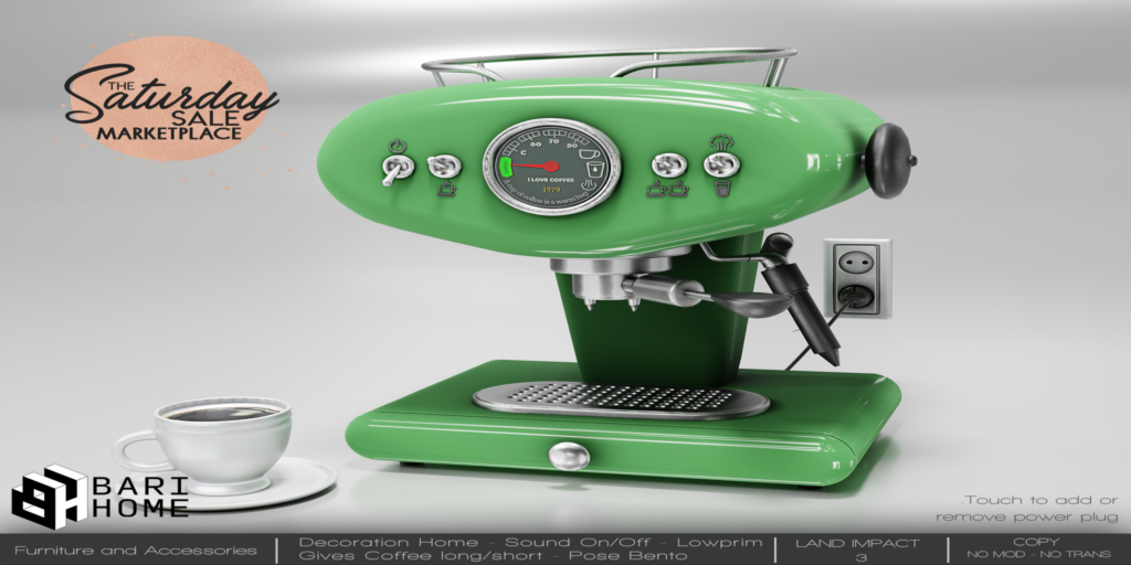 Green Military Espresso Machine Gudmund