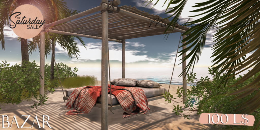 Coco Hanging Bed	&lt;a href=&quot;http://maps.secondlife.com/secondlife/L%20A%20Dreams/46/224/23&quot;&gt;Teleport&lt;/a&gt;