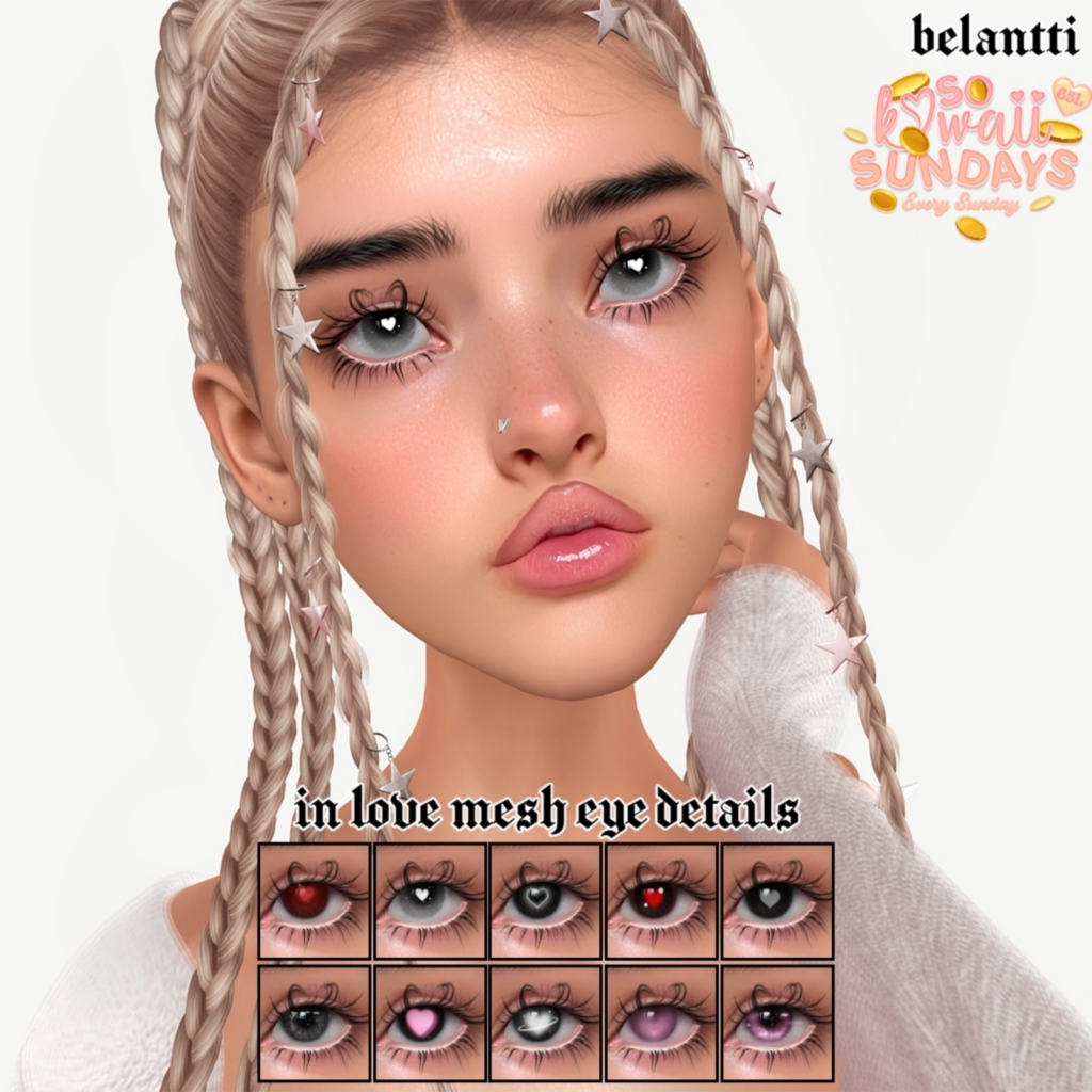 In Love Mesh Eye Details	&lt;a href=&quot;http://maps.secondlife.com/secondlife/Legenda/182/92/698&quot;&gt;Teleport&lt;/a&gt;