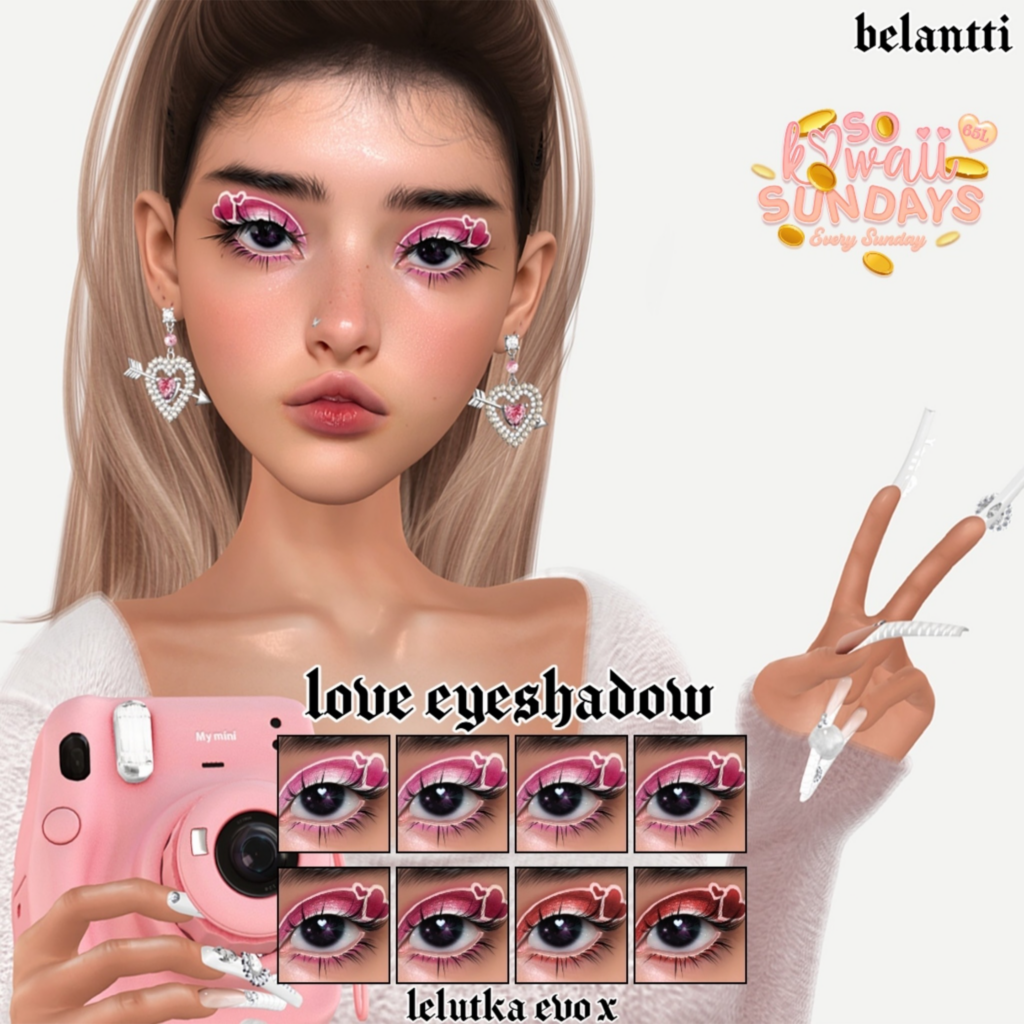 Love Eyeshadow - EvoX	&lt;a href=&quot;http://maps.secondlife.com/secondlife/Legenda/182/92/698&quot;&gt;Teleport&lt;/a&gt;