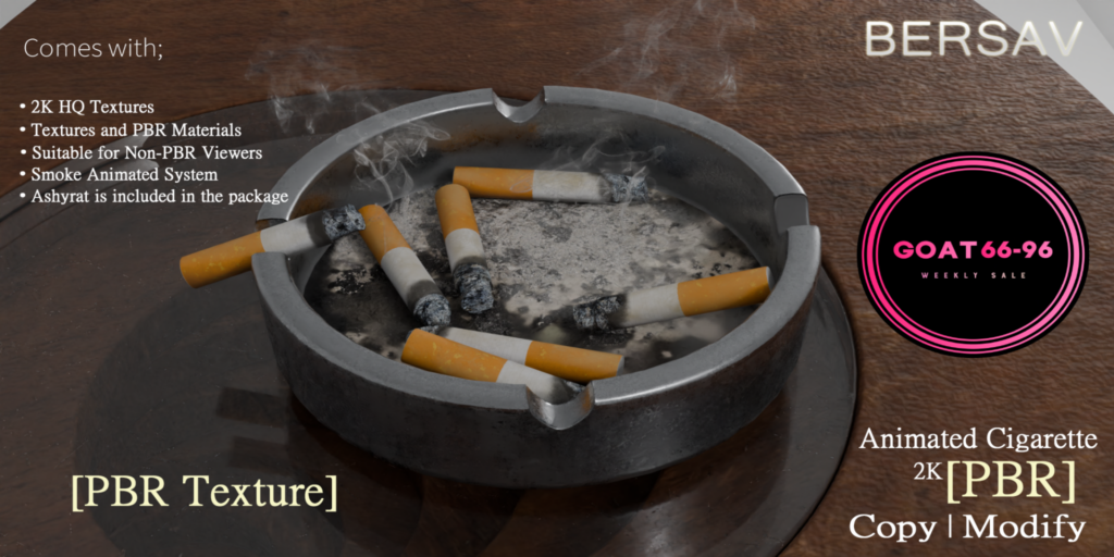 Animated Cigarette Decoration