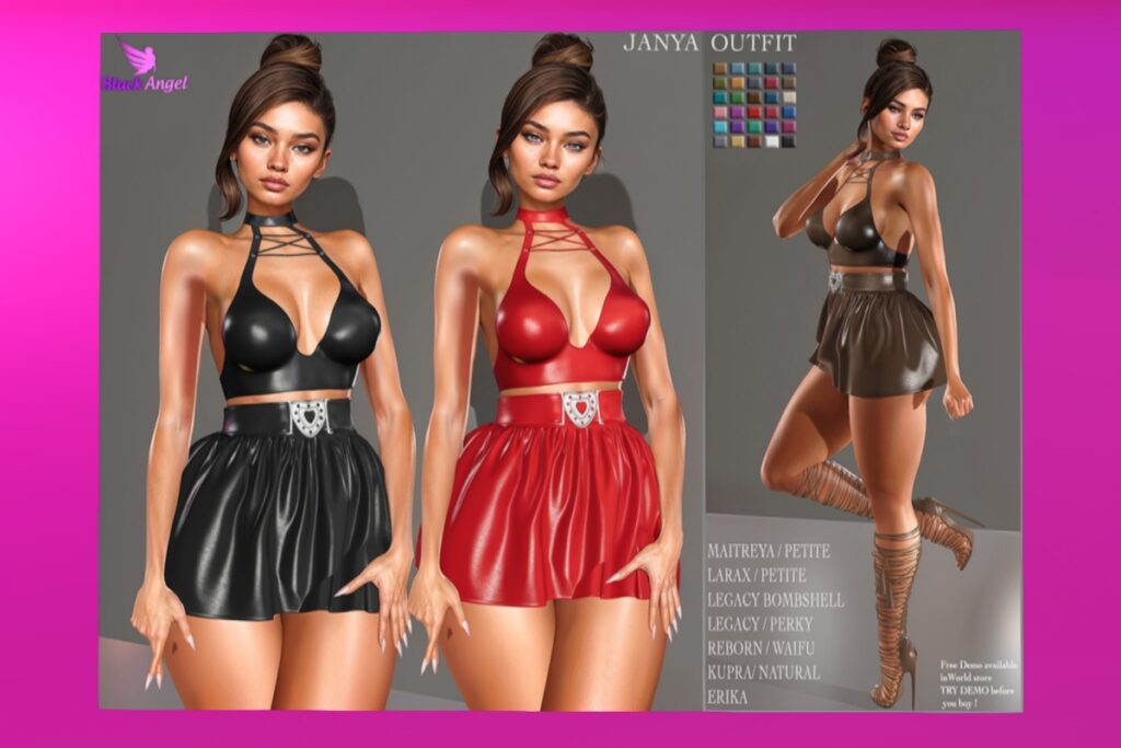 Janya Outfit - Erika/Inithium/Legacy/Maitreya/Reborn/+mods, L$99