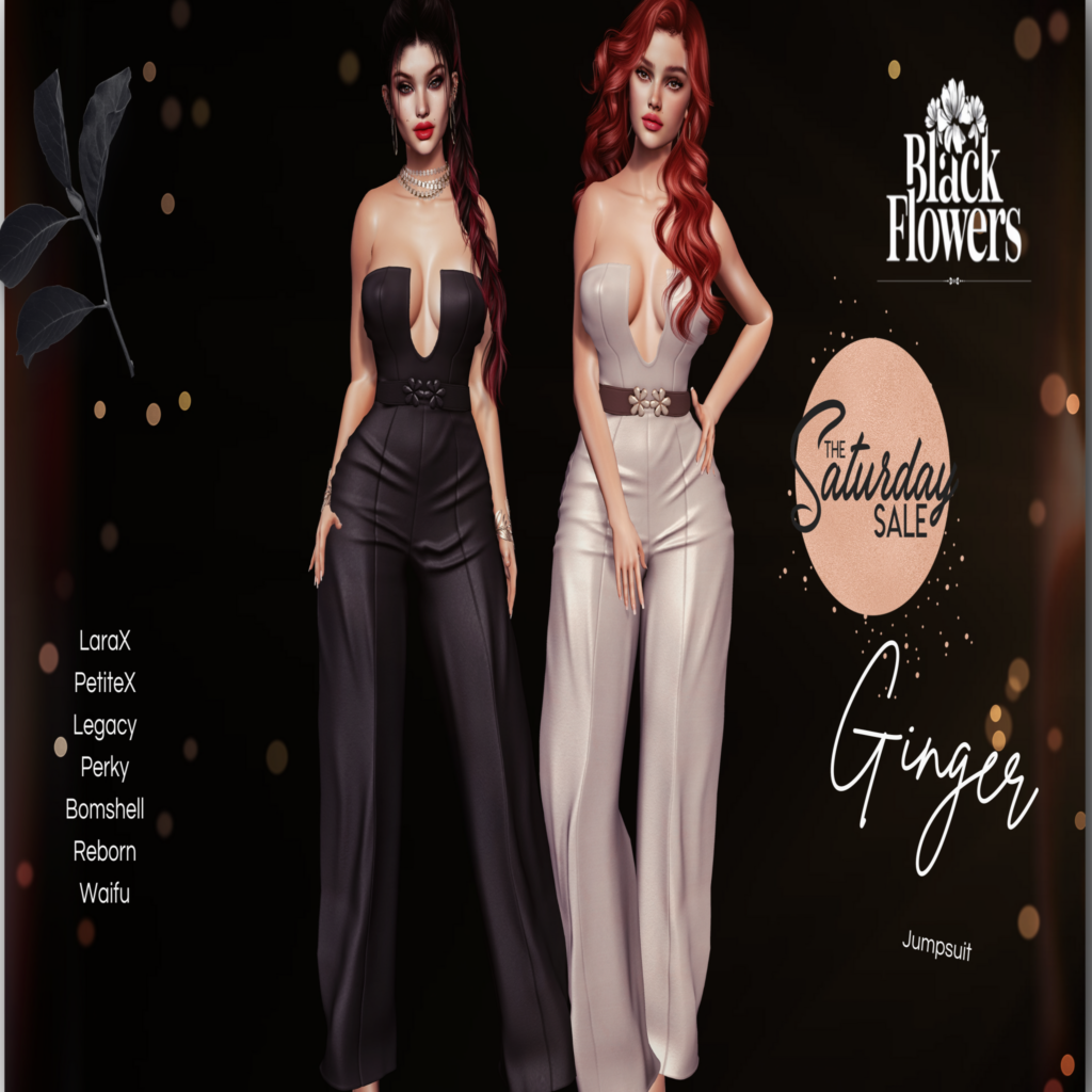 Ginger Jumpsuit - Legacy/MaitreyaX/Reborn/+mods	&lt;a href=&quot;http://maps.secondlife.com/secondlife/BuY%20ME%20POSES/127/129/27&quot;&gt;Teleport&lt;/a&gt;