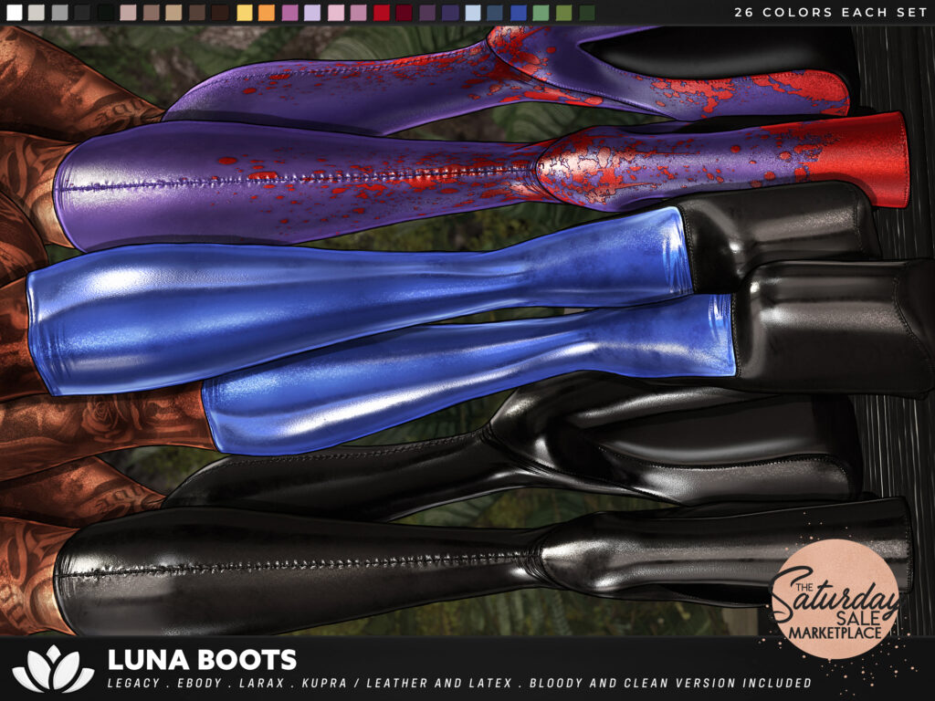 Luna Boots - Inithium/Legacy/MaitreyaX/Reborn