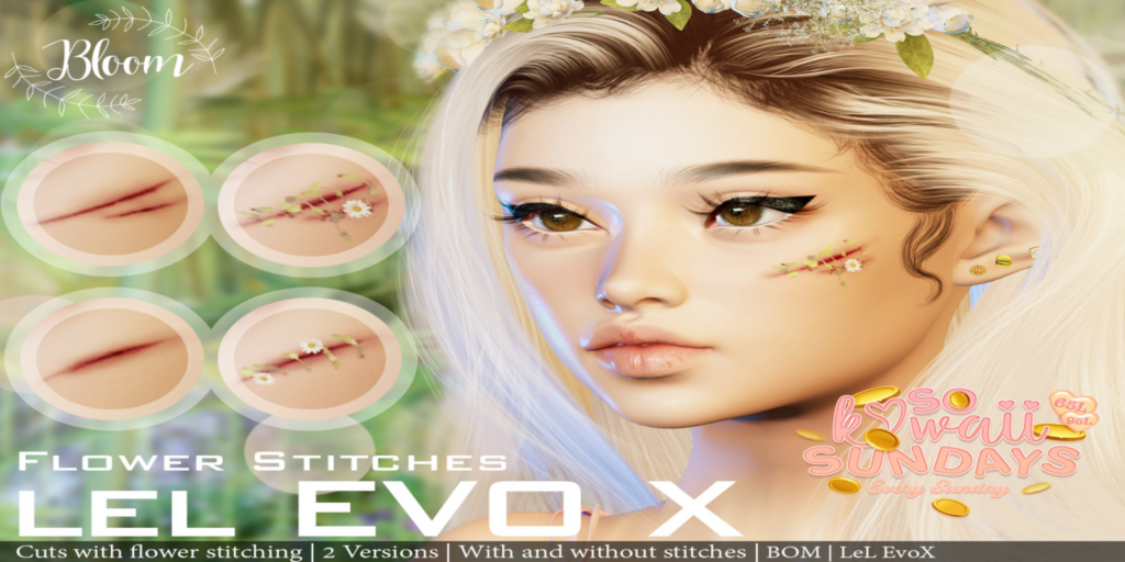 Flower Stitches Cosmetics - EvoX	&lt;a href=&quot;https://maps.secondlife.com/secondlife/Optimal/179/17/1601&quot;&gt;Teleport&lt;/a&gt;