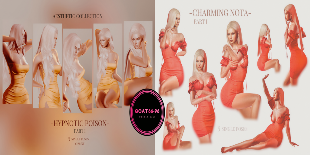 Hypnotic Poison and Charming Nova Part 1 Pose Sets