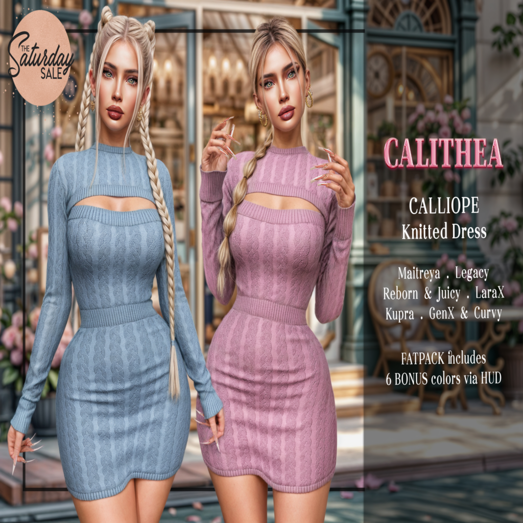 Calliope Dress - GenX/Inithium/Legacy/Maitreya/Reborn/+mods	&lt;a href=&quot;http://maps.secondlife.com/secondlife/Willows/194/97/401&quot;&gt;Teleport&lt;/a&gt;