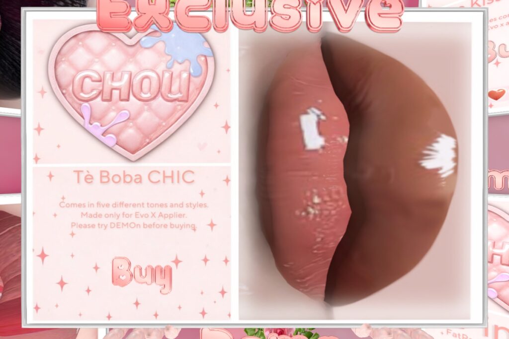 Te Boba Chic Lipstick - EvoX, L$199