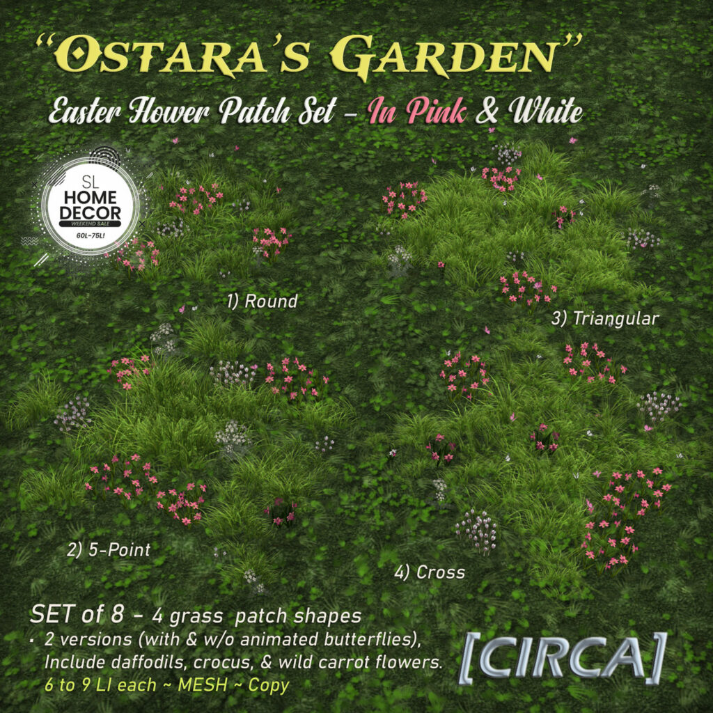 Ostara&#039;s Garden Easter Flower Patch Set