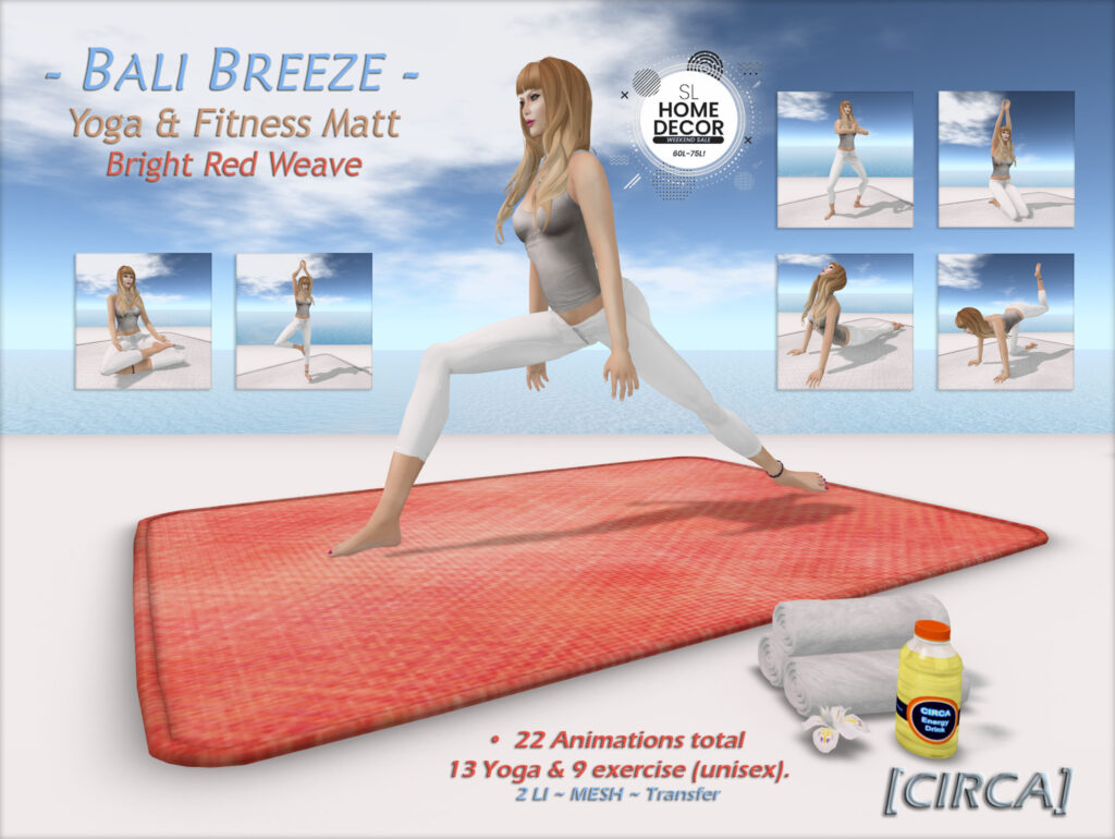 Bali Breeze Yoga &amp; Fitness Mat