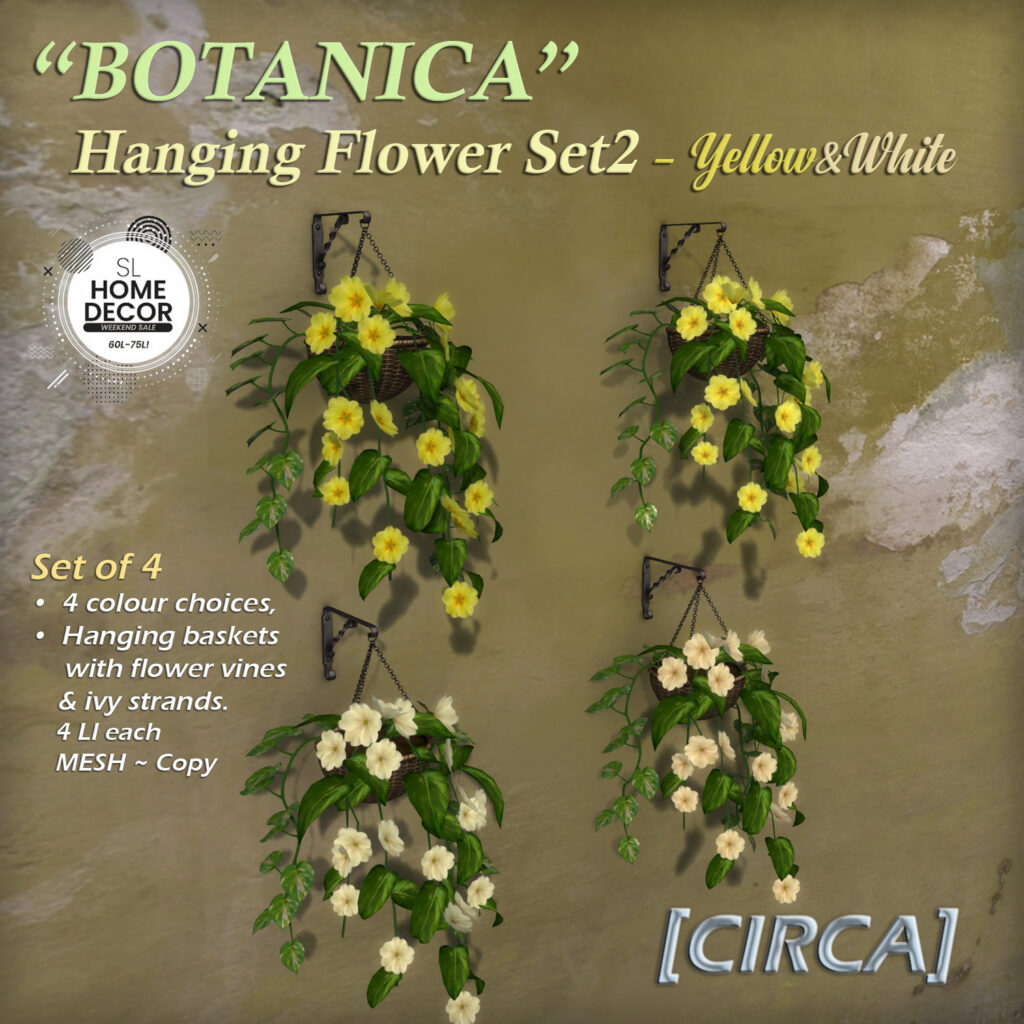 Botanica Hanging Flower Set 2