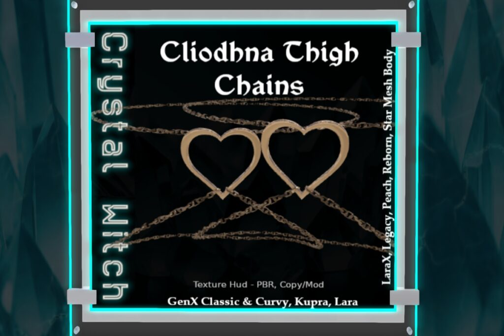 Cliodhna Thigh Chains - GenX/Inithium/Maitreya, L$200