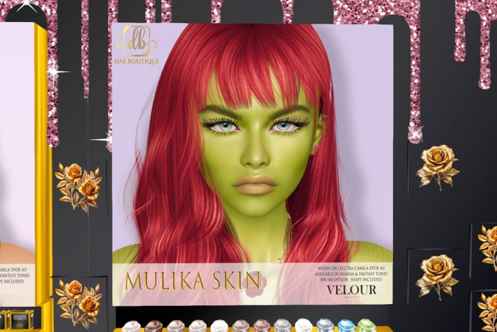 Mulika Skin Fantasy Tones - EvoX, L$488 each/L$750 FP