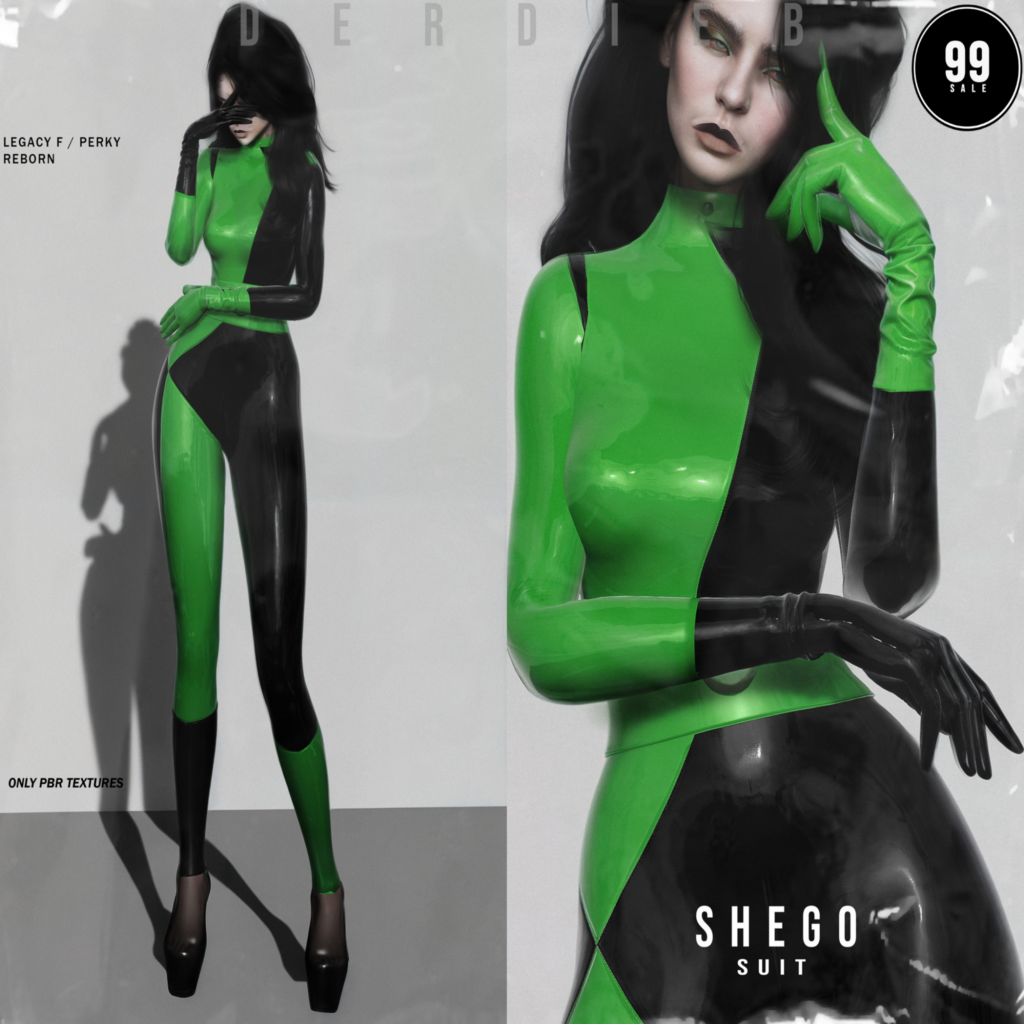 Shego Suit - Legacy/Reborn/+mods