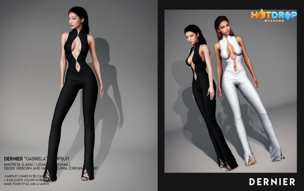 Gabriela Jumpsuit - Inithium/Maitreya/Legacy/Reborn/+mods