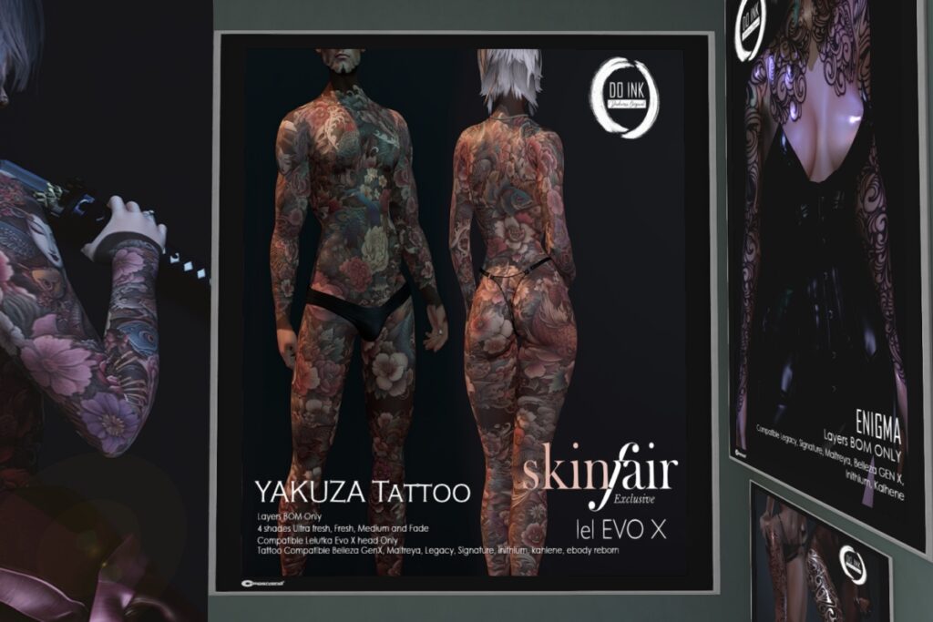 Yakuza Tattoo - EvoX, L$500