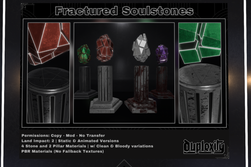 Fractured Soulstones, L$172