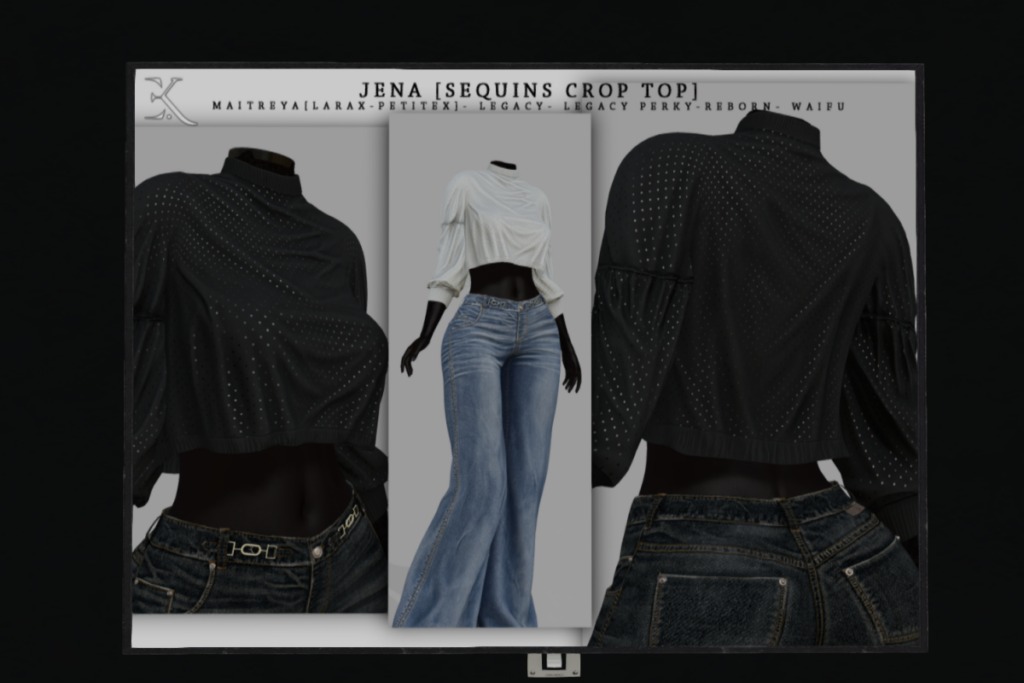 Jena Sequins Set - Legacy/MaitreyaX/Reborn/+mods, L$268-L$270 each/L$1399 FP