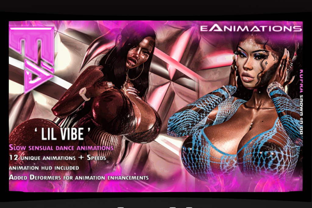 Lil Vibe Slow Sensual Dance Animations, L$699