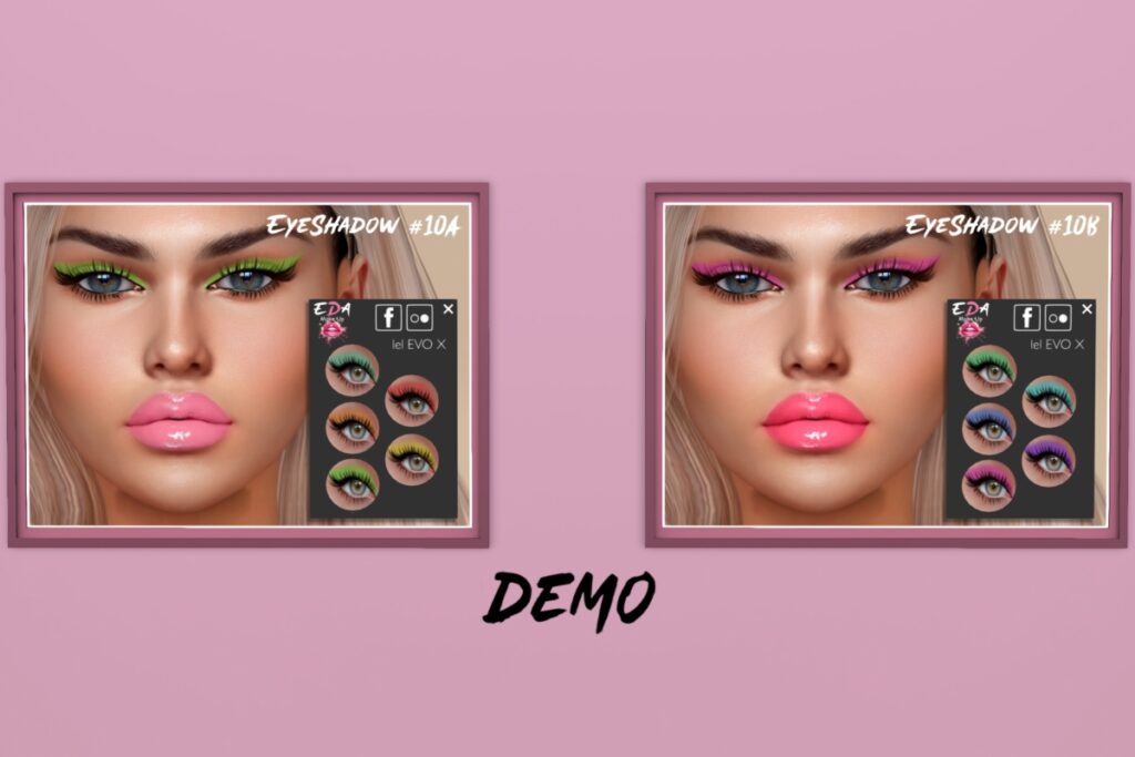 Eyeshadow 10A &amp; 10B - EvoX, L$149 each