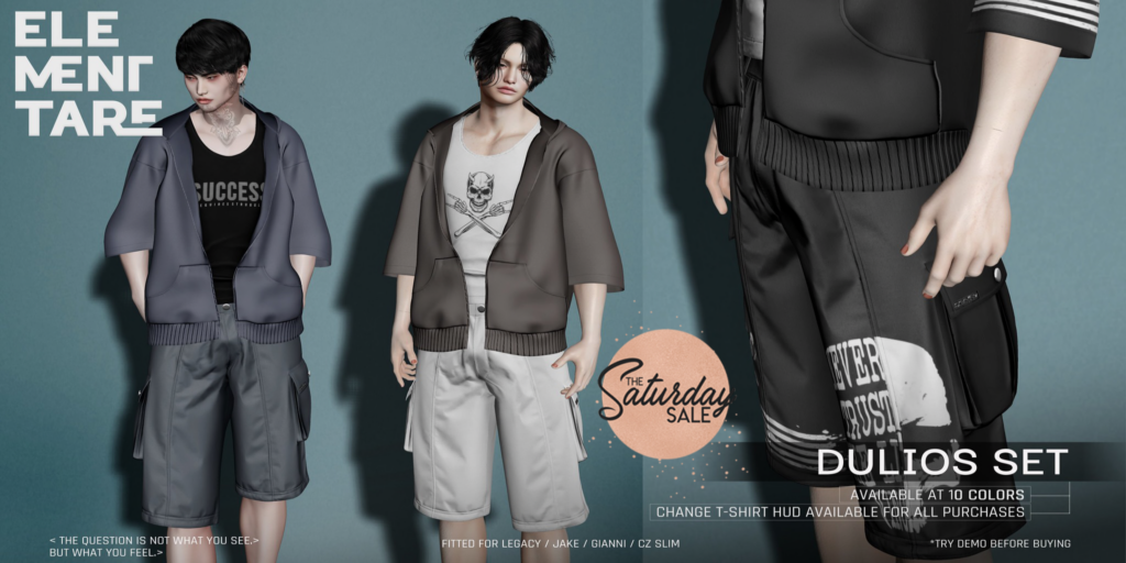 Dulios Set - CZ Slim/Gianni/Jake/Legacy	&lt;a href=&quot;http://maps.secondlife.com/secondlife/Heartbreak/131/129/166&quot;&gt;Teleport&lt;/a&gt;