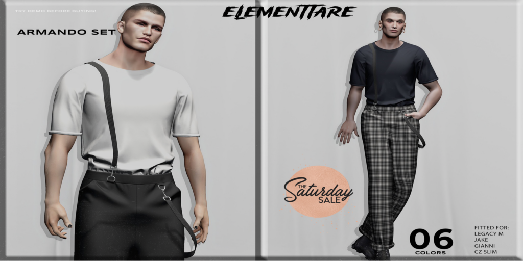 Armando Set - CZ Slim/Gianni/Jake/Legacy	&lt;a href=&quot;http://maps.secondlife.com/secondlife/Heartbreak/116/99/100&quot;&gt;Teleport&lt;/a&gt;