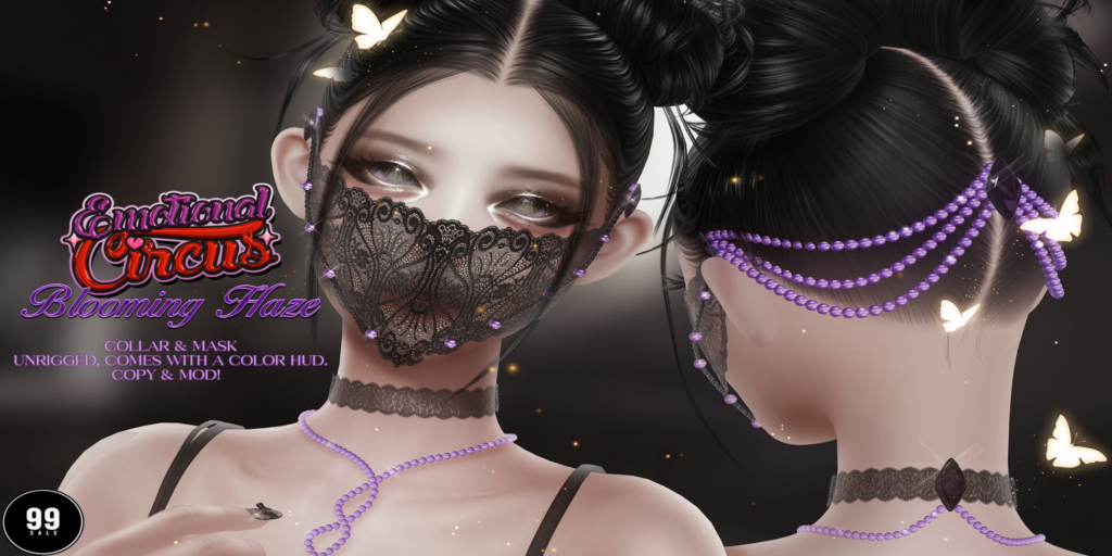 Blooming Haze Collar &amp; Mask