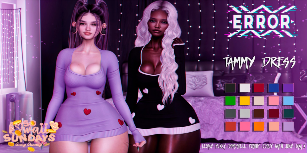 Tammy Dress - Legacy/MaitreyaX/Reborn/+mods	&lt;a href=&quot;http://maps.secondlife.com/secondlife/Crystal%20Isle/111/128/61&quot;&gt;Teleport&lt;/a&gt;